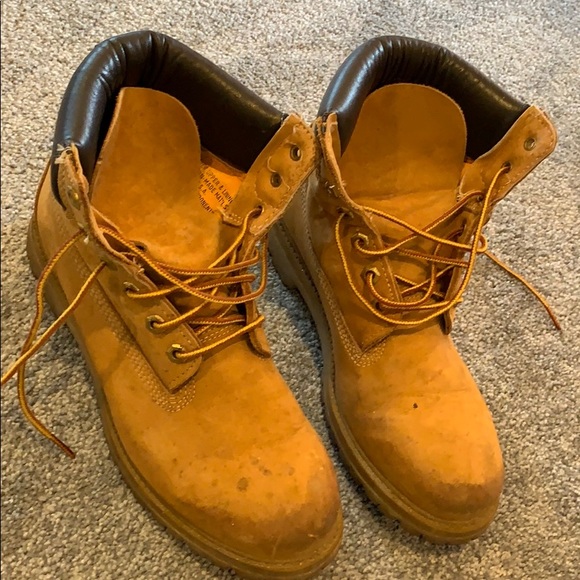used timberland boots womens